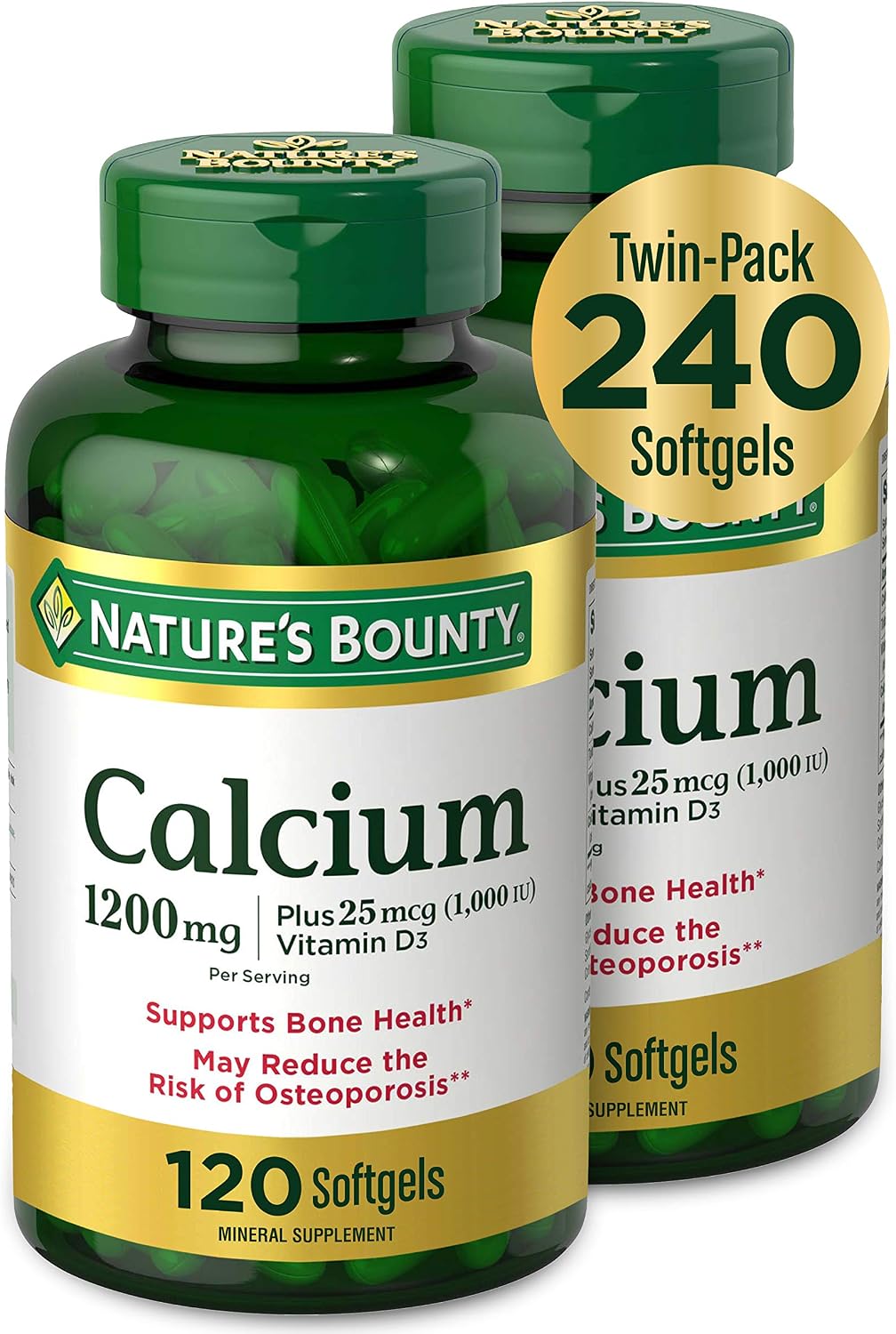 Nature's Bounty Calcium & Vitamin D Deals, Coupons & Reviews
