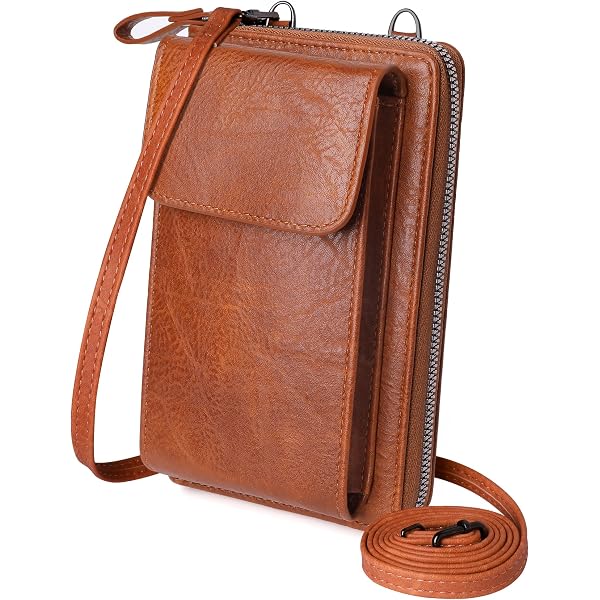 TopTTanBo Lightweight Crossbody Purse With Tassel - Adjustable Strap, Faux Leather, Wristlet Option