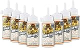 Gorilla Glue Clear 110ml 8 Pack - All Purpose, Crystal Clear, Water Resistant