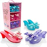 Little Fairy Princess 3 Soft Dress Up Shoes Girls Size 3-6 with Carry Box view 8