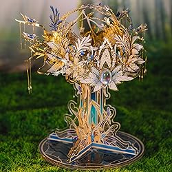 MU Fairy Series Elf Crowns 3D Metal Model Kits