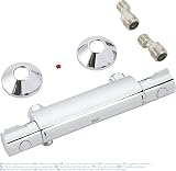 GROHE Grohtherm 800 Thermostatic Shower Mixer 34558000 Chrome Water Saving view 5