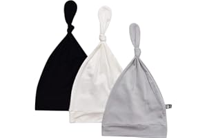 Kyte BABY Organic Bamboo Rayon Baby Beanie Hats Super Soft Knotted Caps Available