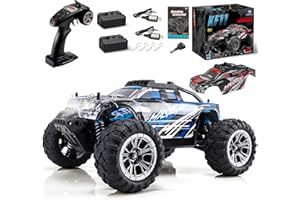 FUUY 1/16 Fast RC Cars for Adults with 2 Batteries&Shells, All Terrain 42KPH High-Speed Remote Control Car, Waterproof Off-Road RC Crawler, Hobby Truck Toy Youth Gift for Age 14+
