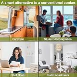 VonShef Mini Oven & Grill 30L 1600W Portable Electric Cooker view 7