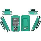 Premium Holster (with Belt Clip/Lanyard) for Dexcom G7 (Green)