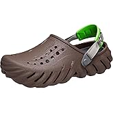 Crocs Unisex Echo Clogs, Sandstorm Coffe/Multi, 13 Women/11 Men