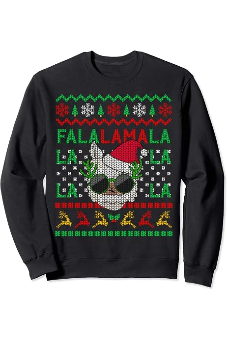 Ugly Christmas Sweater Santa Sleigh 