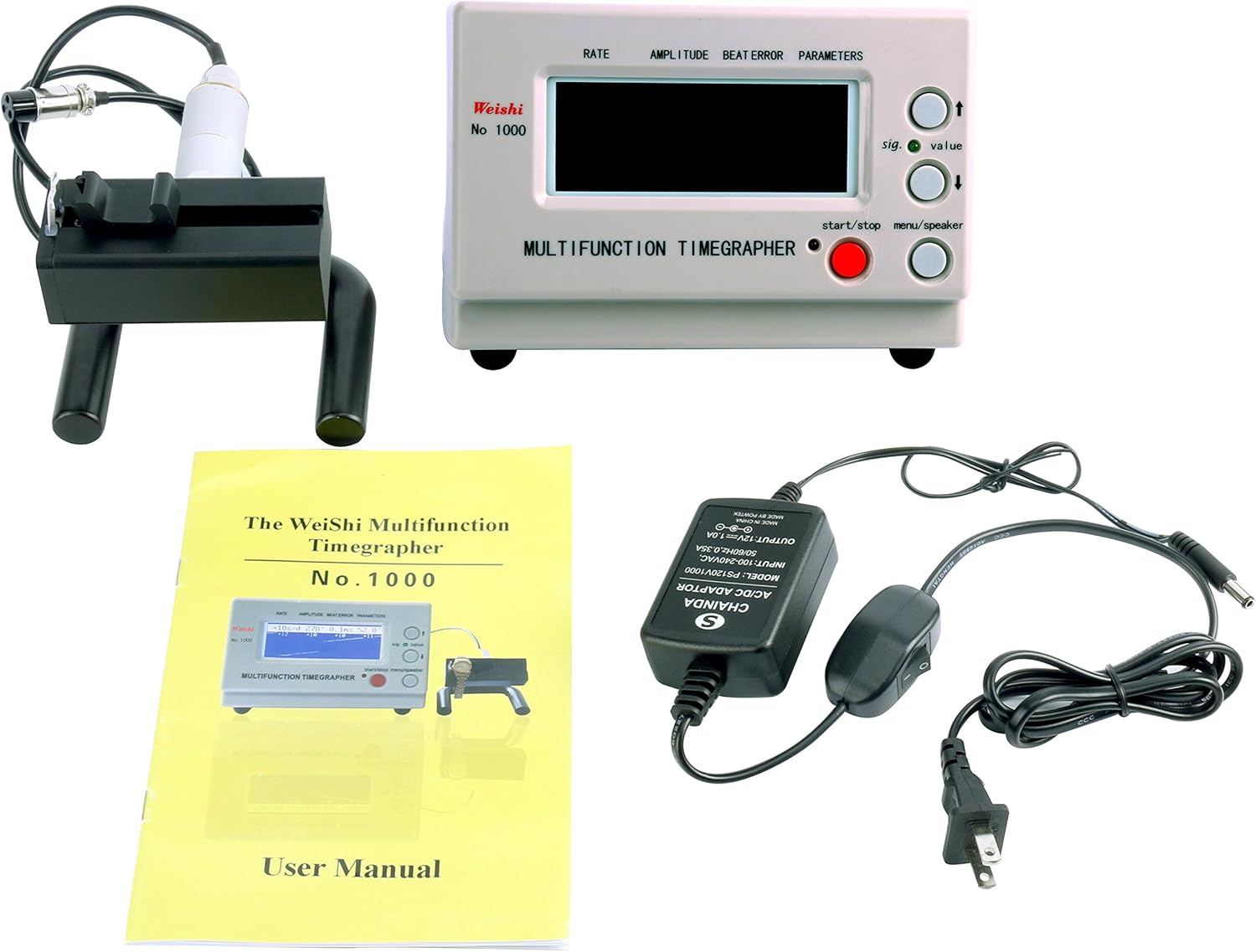 YaeTek Watch Timing Machine Tester Tools Multifunction Timegrapher: Home Improvement
