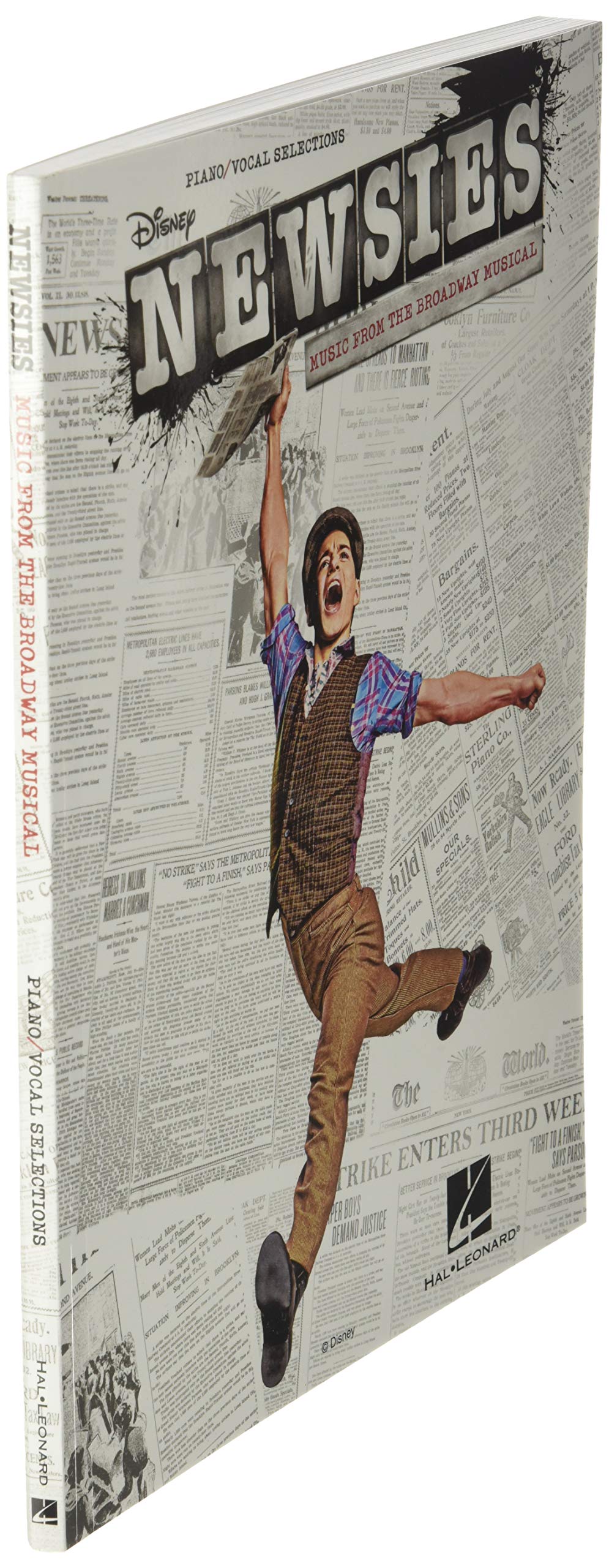 Newsies Piano Voix Guitare Music From The Broadway Musical Alan Menken Jack Fel Amazon Es Libros