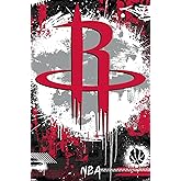 NBA Houston Rockets - Maximalist Logo 23 Wall Poster, 34L" x 22.4W", Unframed Version
