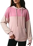 Dokotoo Hoodies for Women 2025 Color Block Soft