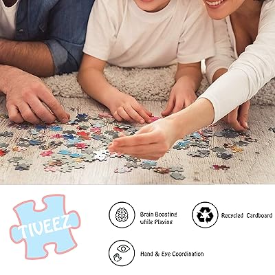 Buy Tiveez 1000 Pieces Jigsaw Puzzle For Adults Family Challenging Fun Games Mini Car Collection Difficult Puzzles Multicolor 27 55 X 19 68 Inches Online In Vietnam B095jqthmk