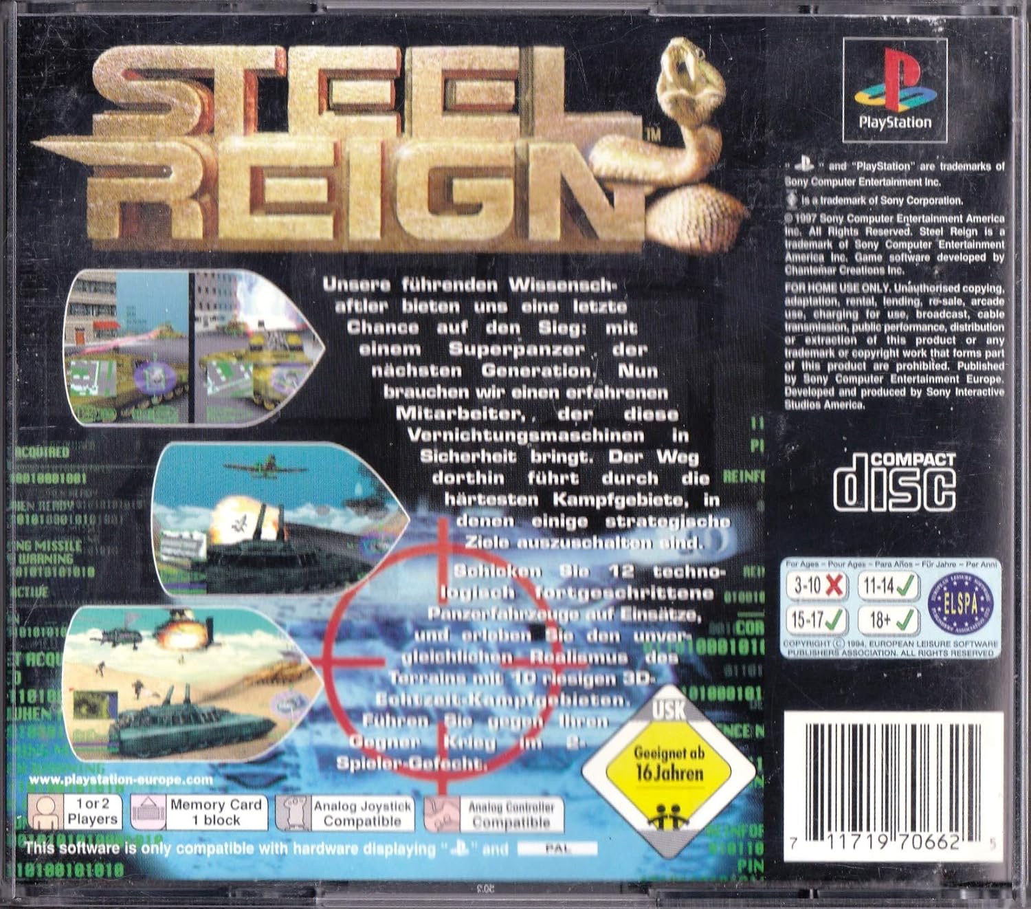 steel reign ps1