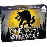 Bezier Games One Night Ultimate Werewolf Fast-Paced Bluffing Party Game | Fast-paced social deduction party game filled with bluffing, hidden roles, clever accusations, and exciting group play