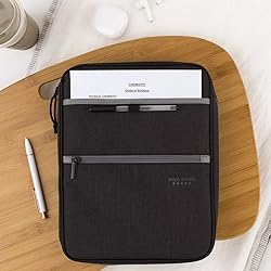 Five Star Zipper Binder, 1 Inch 3-Ring Binder with