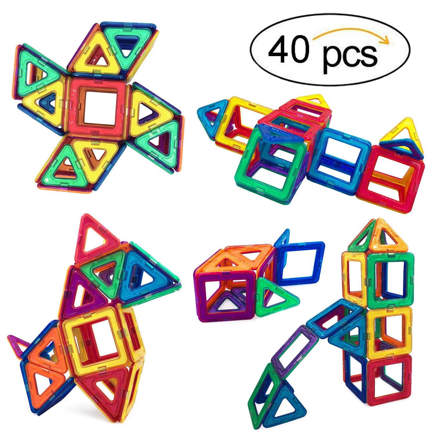 The 10 Best Hclife Magnetic Building Blocks Tiles Kit