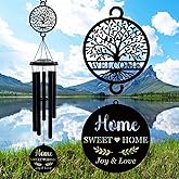 37'' House Warming Gifts New Home Wind Chimes,Housewarming Gifts Ideas for Women, Men, Couple, New Homeowner,Outdoor Decor for Patio,Garden,Yard