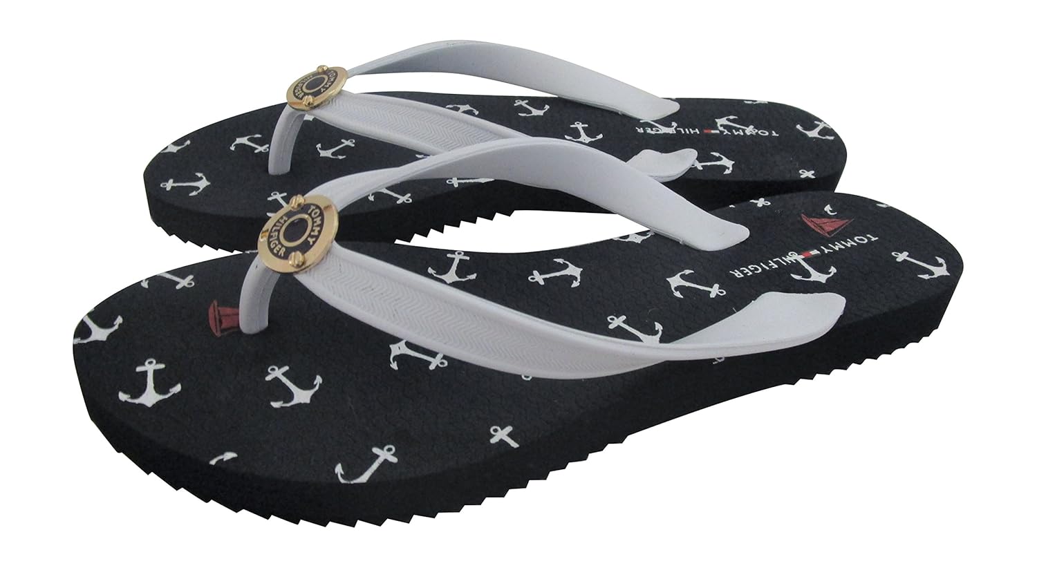 tommy hilfiger anchor flip flops