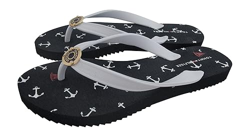 tommy hilfiger anchor flip flops