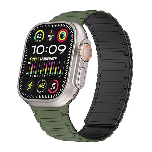 Magnetic watchband Compatible with Apple Watch Band 49mm 46mm 45mm