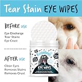 BUGALUGS Dog Eye Wipes 100 Biodegradable Pre-soaked Aloe Vera Skin Safe view 5