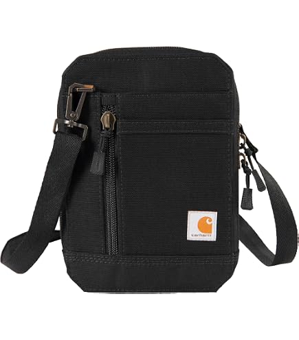 Carhartt Crossbody Horizontal Bag Black One Size : Clothing, Shoes & Jewelry