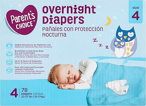 overnight diapers parents choice