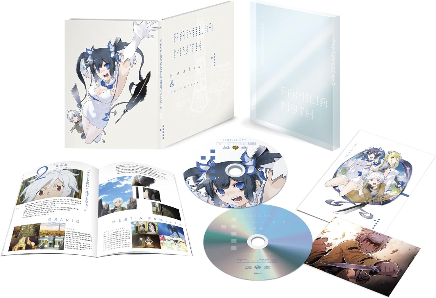 Amazon ダンジョンに出会いを求めるのは間違っているだろうか Vol 1 Blu Ray アニメ