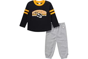 Gerber NFL unisex-baby Nfl Team Shirt and Sweatpants Set