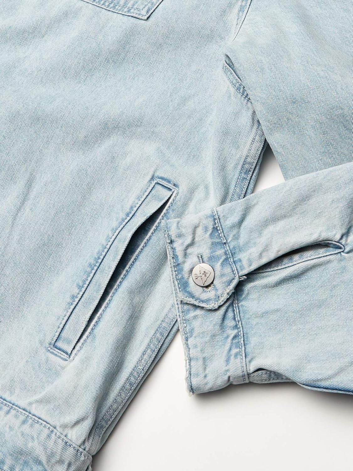 LRG mens Denim Jacket: Clothing
