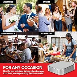 Stock Your Home 9x13 Disposable Baking Pan Covers