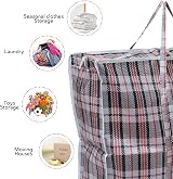 Straame Multipurpose Laundry and Storage Bags 60x60 5 Pack Large Durable view 6