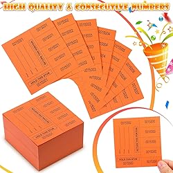 Kosiz 300 Sheets Raffle Tickets Sheets Hold This
