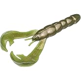 Strike King Rage Craw Fishing Lure, Soft Plastic Craw