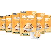 Dunkin&rsquo; Butter Pecan Artificially Flavored Coffee, 60 Keurig K-Cup Pods | 6 boxes of 10 single serve coffee pods each, Medium roast, Made with arabica coffee, Shelf stable, SNAP EBT eligible