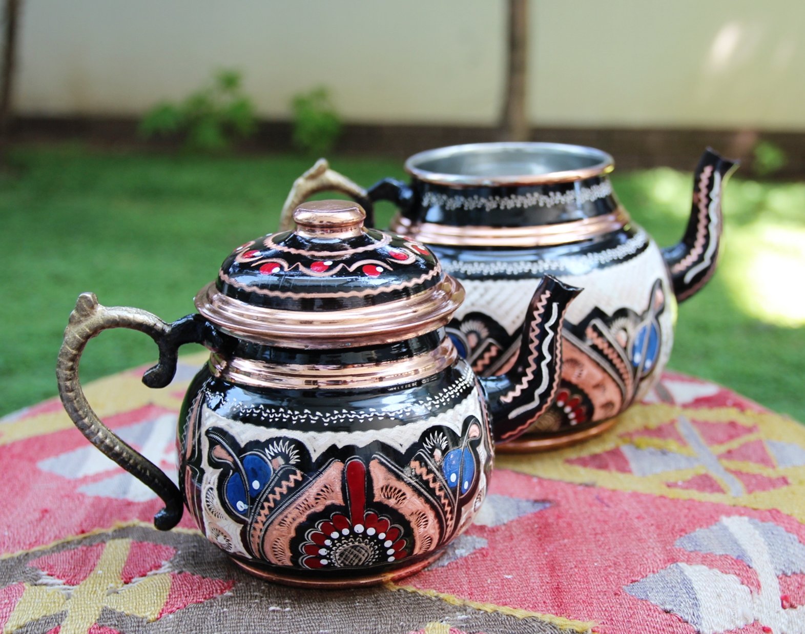 Copper Turkish Tea Maker, Samovar, Artisan Handmade