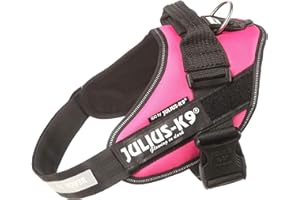 Julius-K9, 16IDC-DPN-0, IDC Powerharness, Dog Harness, Size: 0, Dark Pink