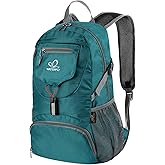 WATERFLY Small Lightweight Packable Backpack: 20l Ultra Light Foldable Travel Hiking Camping Daypack Day Pack for Man Woman