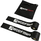 WODFitters Floss Bands for Muscle Compression Tack & Flossing, Mobility & Recovery WODs - 2 Pack with Carrying Case, Lifetime Warranty, Free User eGuide * Improve Muscle Movement, Increase Circulation, & Warm Muscles. Floss Bands Increase Muscle Compression & Reduce Soreness After Intense Workouts. Designed To Enhance Your Athletic Performance While Reducing Injury