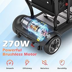 43lb Lightweight Mobility Scooter for Adults