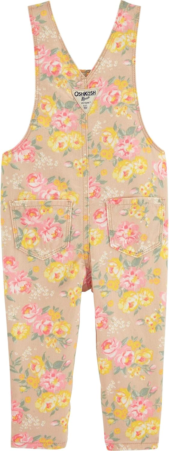 OshKosh B'Gosh baby-girls World's Best Overalls: Clothing