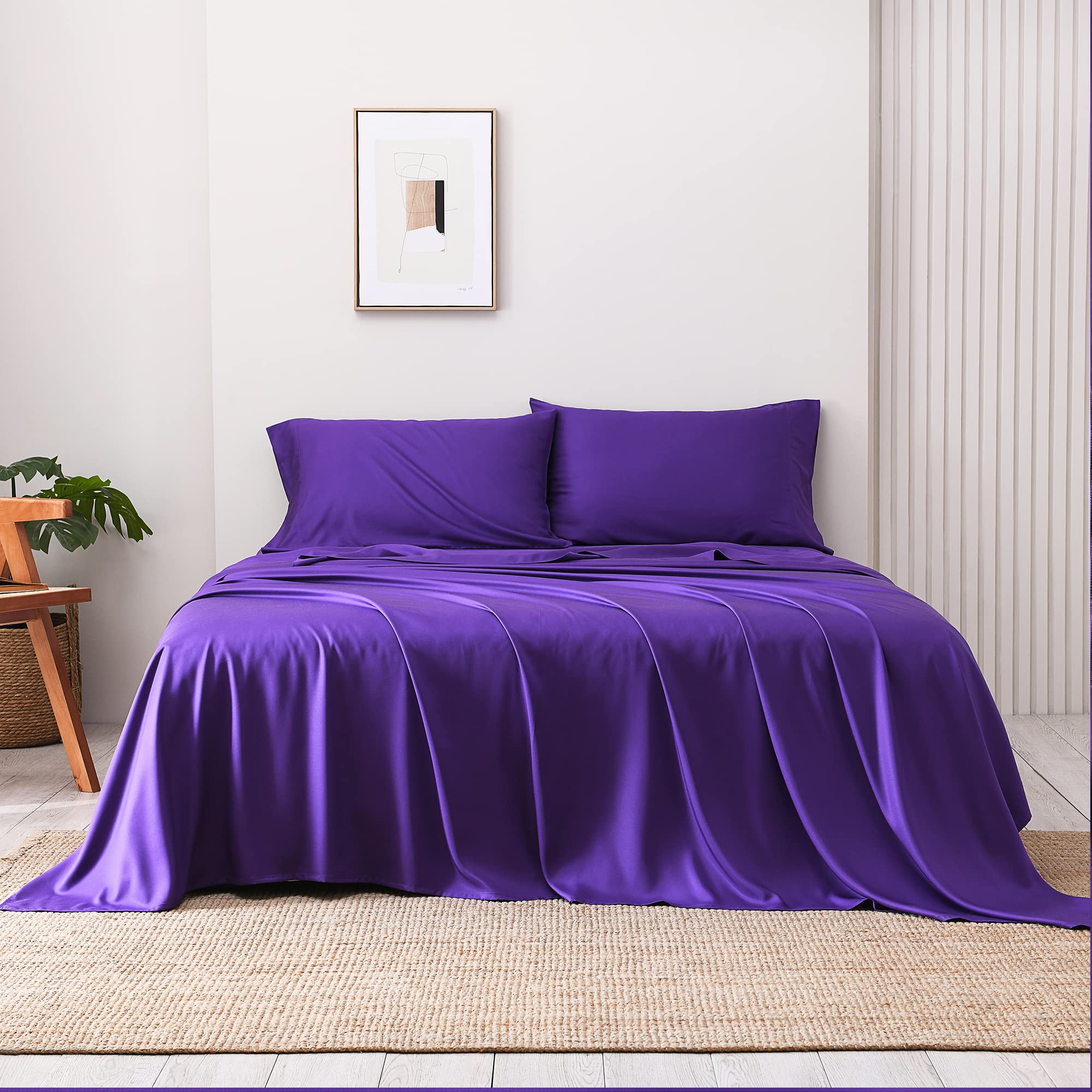 Rosecret 100% Viscose Bamboo Queen Size
