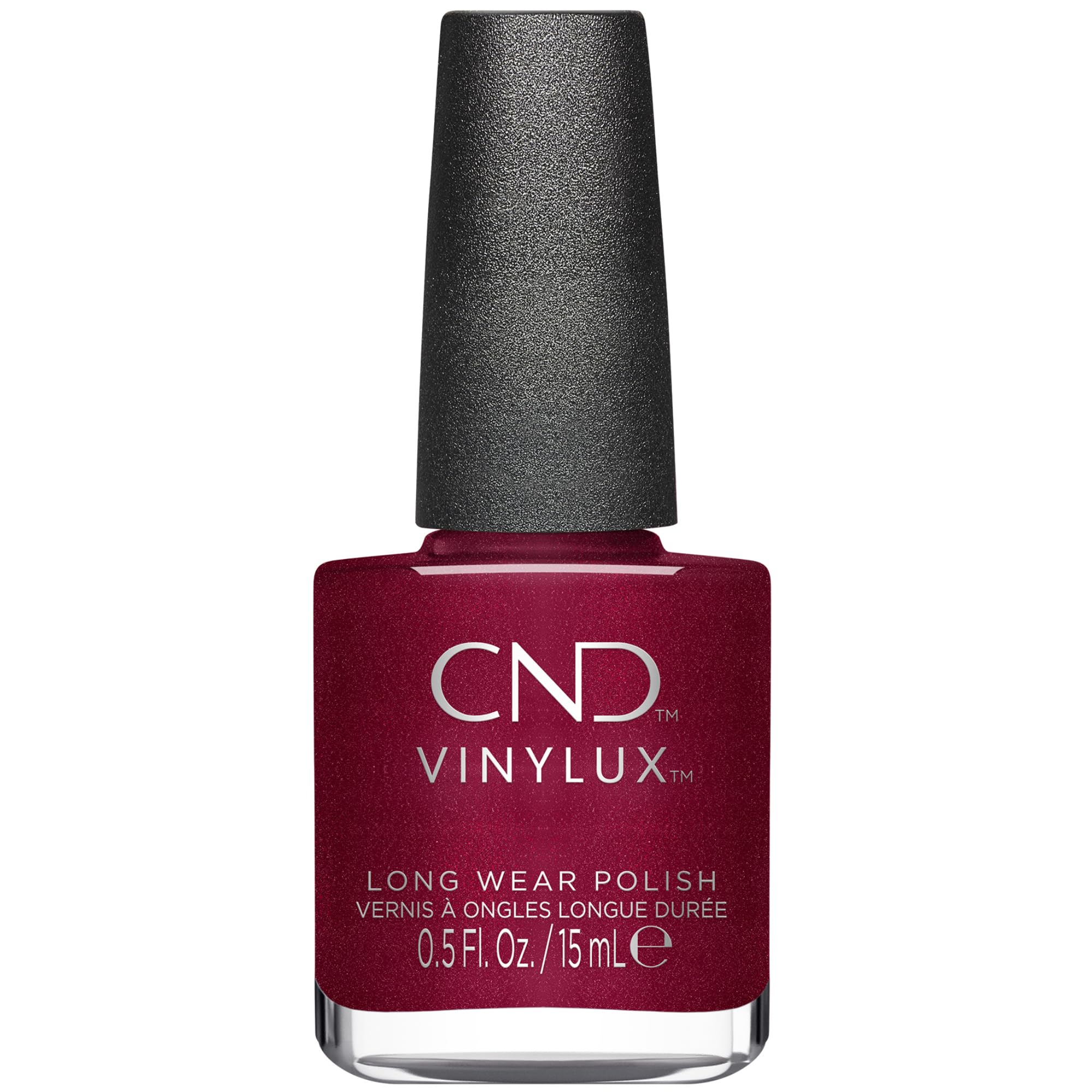 CND Vinylux Long Wear Nail Polish (No Lamp Required), 15 ml, Red, Red Baroness