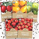 Organic Cherry Tomato Seeds Variety Pack - 5