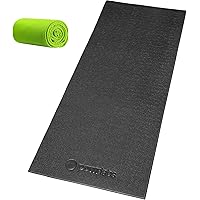 Powr Labs Sweat Proof Exercise Bike Mat, Stationary Bike Mat, Indoor Bike Mat (30x60) Exercise Bike Mats, Bike Mat Indoor Cyc