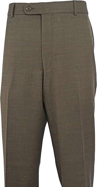 Ballin Comfort Eze Super 110 S Wool Sharkskin Dress Slacks