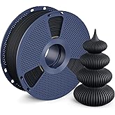 SUNLU Matte PLA Filament 1.75mm, 1kg(2.2lbs) 3D Printer Filament, Smooth Matte Finish, Less Brittle, Reduced Layer Line Appearance, Black