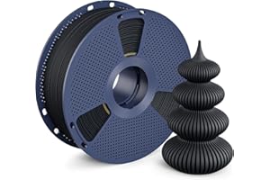 YOOPAI SUNLU Matte PLA Filament 1.75mm 2025 Upgrade Spool Compatible with Bambulab Refill Filament, 1kg(2.2lbs) 3D Printer Filament, Matte Surface Texture, Black