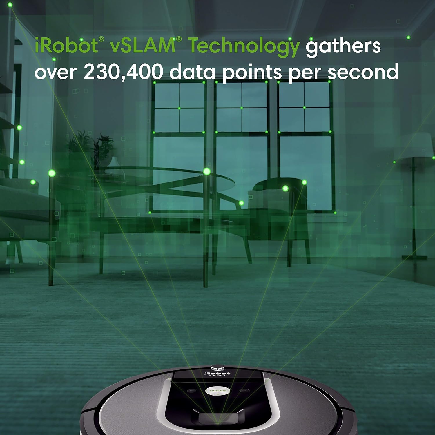 iRobot Roomba 960 Robot Vacuum- Wi-Fi Connected Mapping, Works with Alexa, Ideal for Pet Hair, Carpets, Hard Floors, Black -